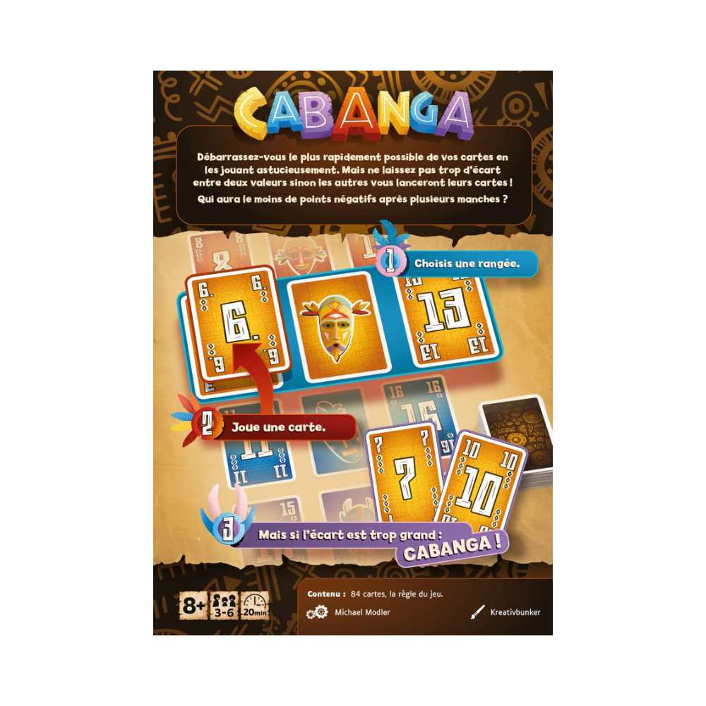 Cabanga, jeu de société d'ambiance - Achat en ligne à L'As des jeux