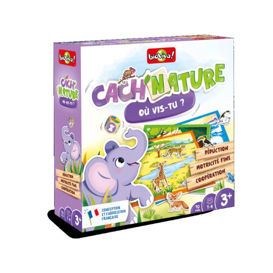 Cach'Nature jeu de société éducatif enfants 3 ans - Achat en ligne