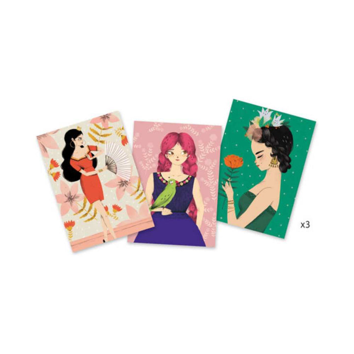Cartes à frou-frous - Flamenco: bricolage enfant | Achat en ligne