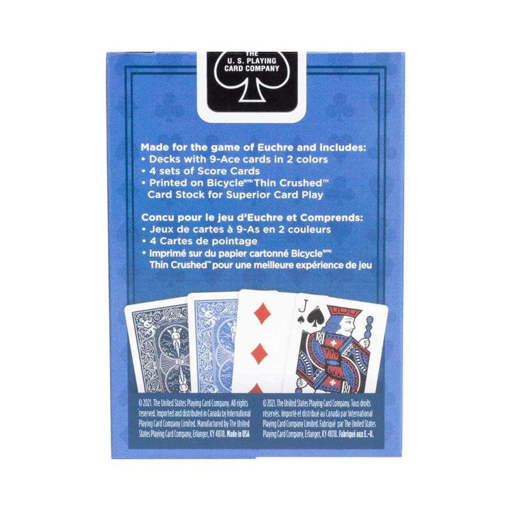 Cartes à jouer Bicycle: Euchre Deck - Achat en ligne