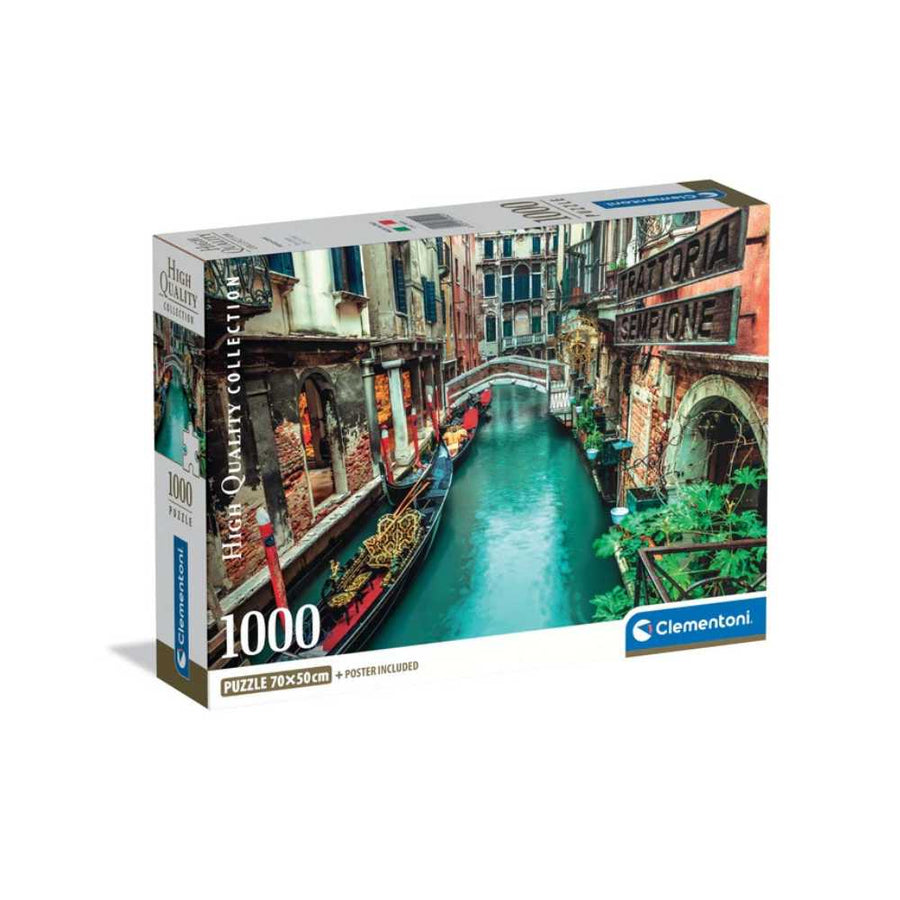 Puzzle Clementoni Canal de Venise (1000 pcs) | Achat en ligne Canada