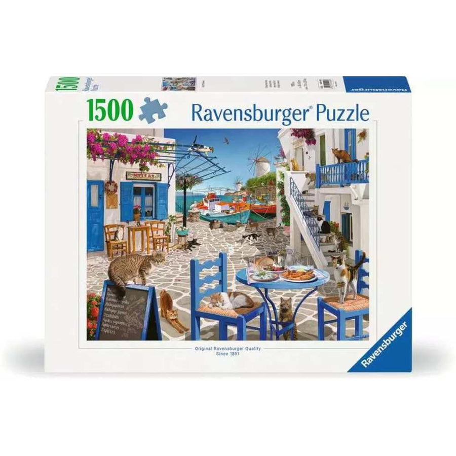 Casse-tête Les chats de Mykonos | Puzzle Ravensburger
