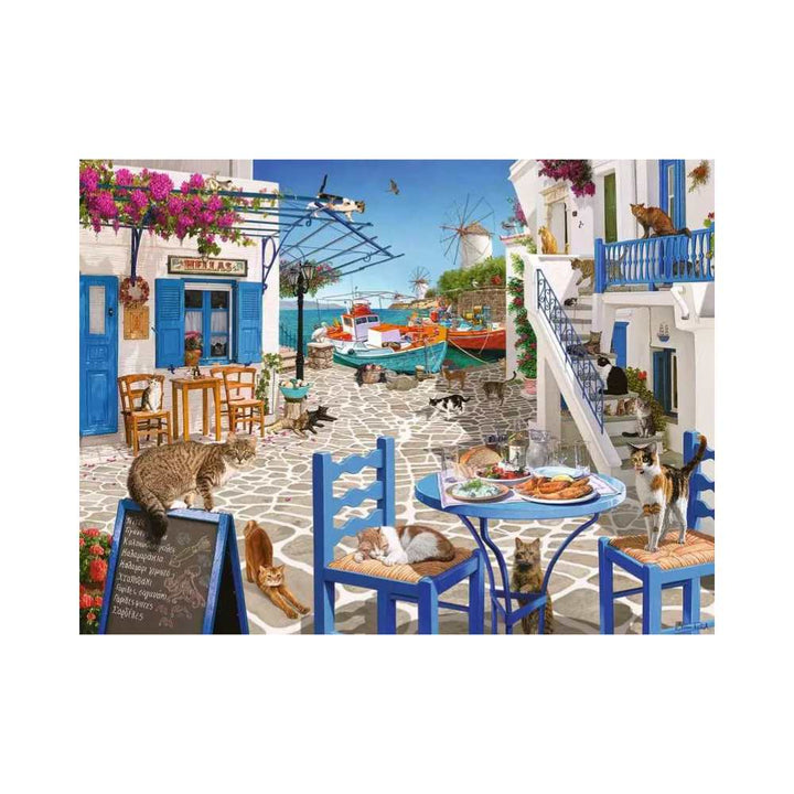 Casse-tête Les chats de Mykonos | Puzzle Ravensburger