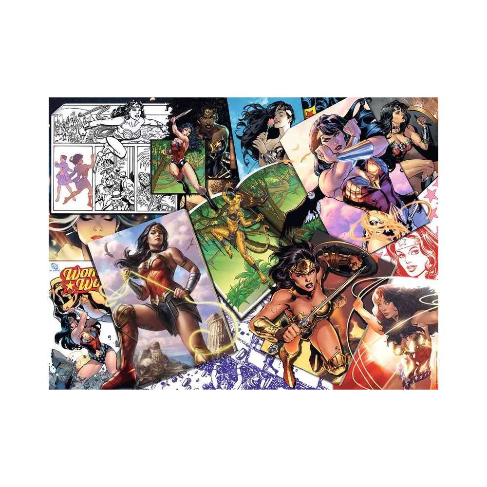 Casse-tête DC: Wonder Woman (1500 pcs) | Puzzle Ravensburger