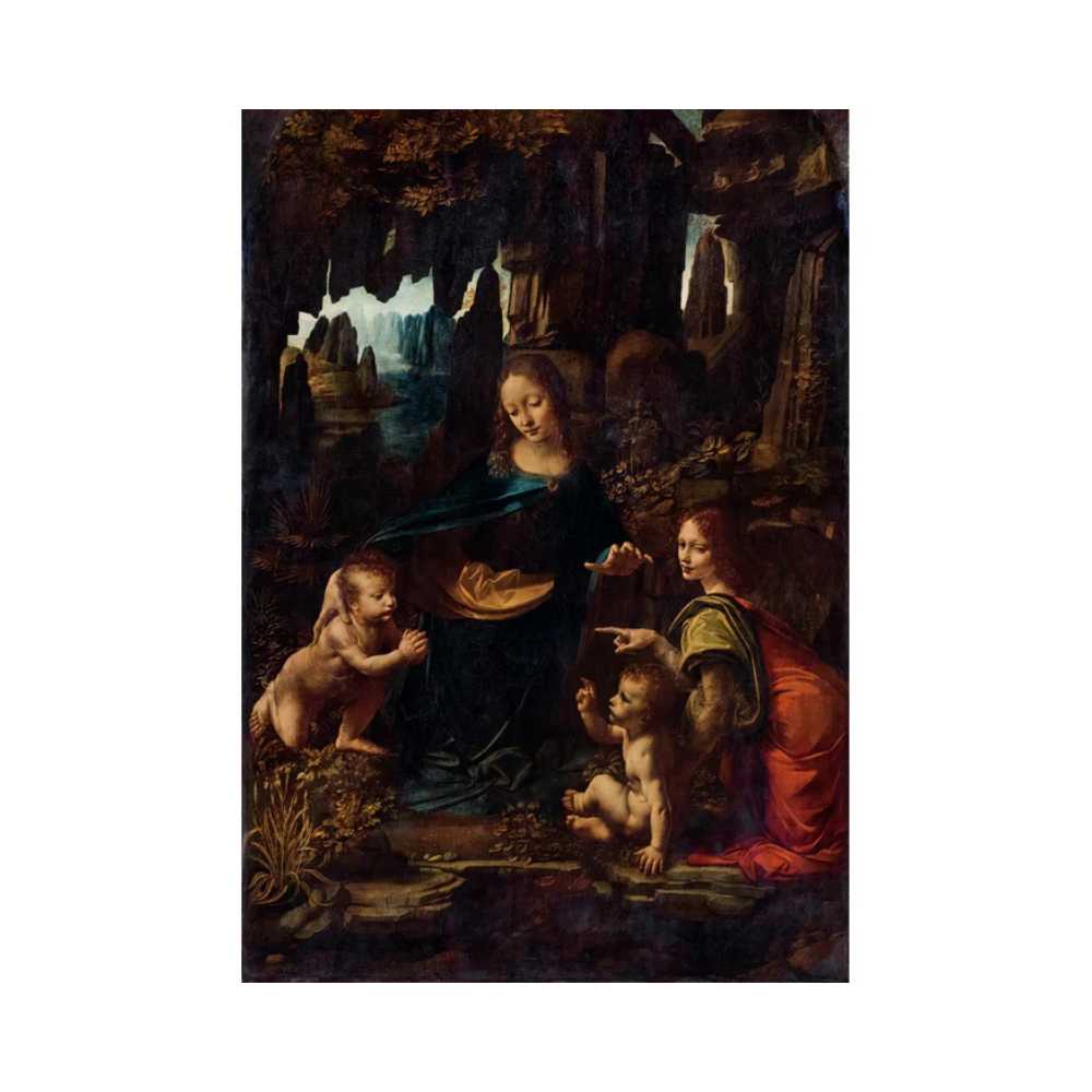 Puzzle Clementoni Museum - Da Vinci : La vierge aux rochers