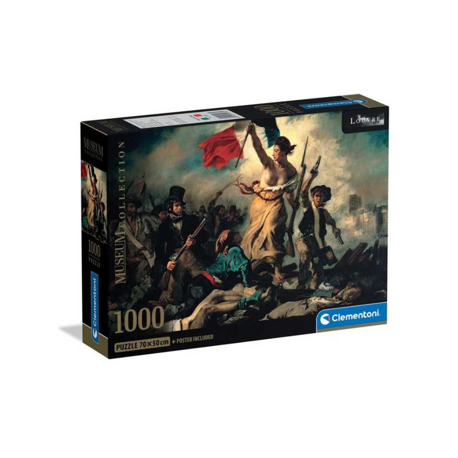 Puzzle Clementoni Museum - Delacrois : La liberté guidant le peuple 
