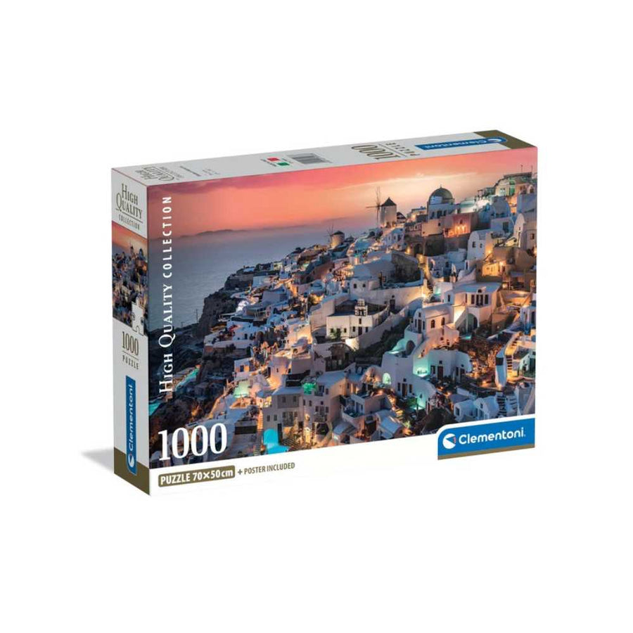 Puzzle Clementoni Nuances de Santorini| Achat en ligne Canada