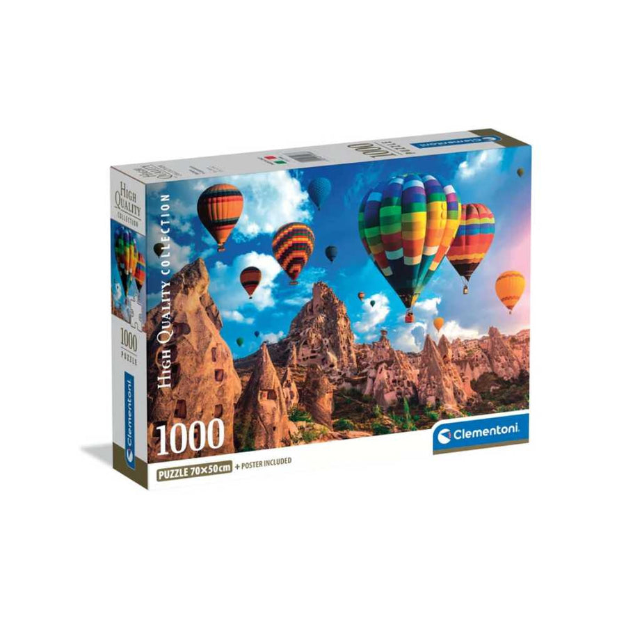 Puzzle Clementoni Ballons en Cappadoce 1000 pcs |Achat en ligne Canada