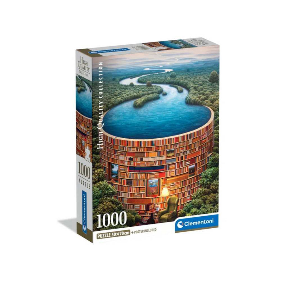 Puzzle Clementoni Bibliodame (1000 pcs)| Achat en ligne Canada