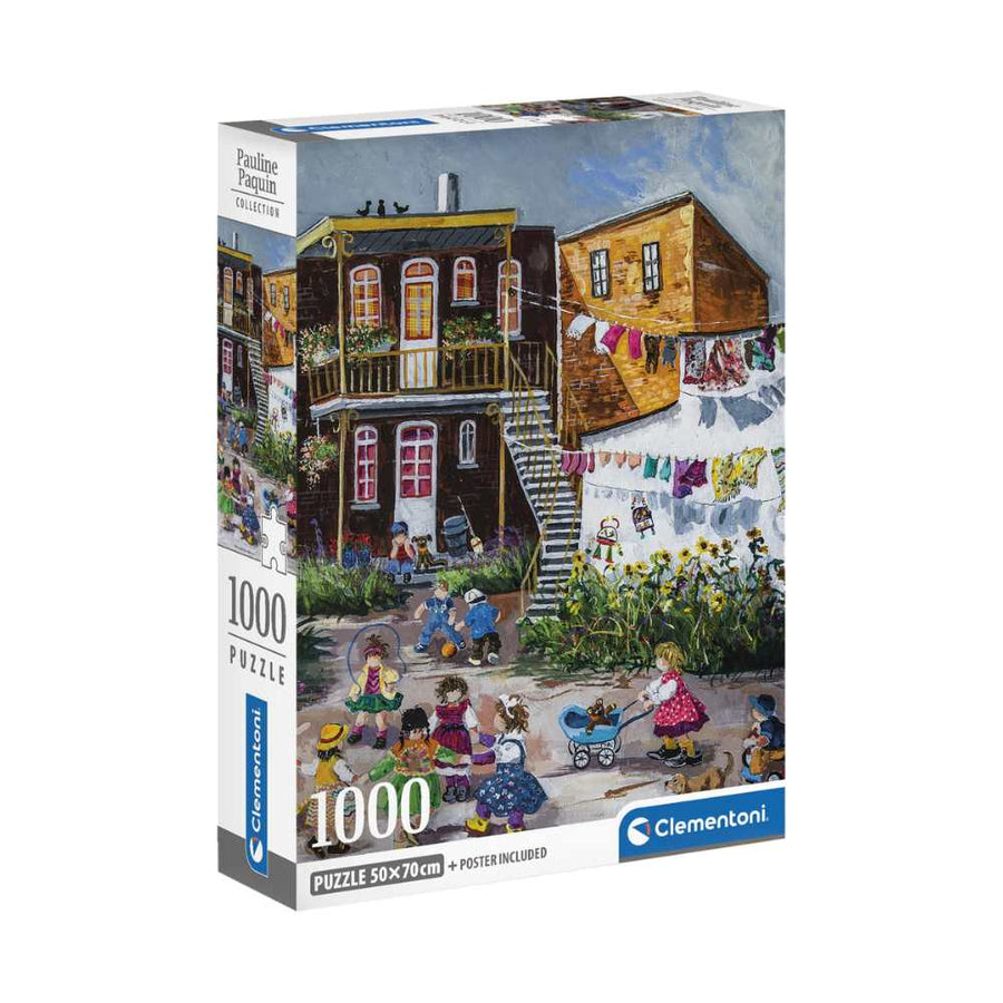 Puzzle Clementoni La fête de quartier | Achat en ligne Canada