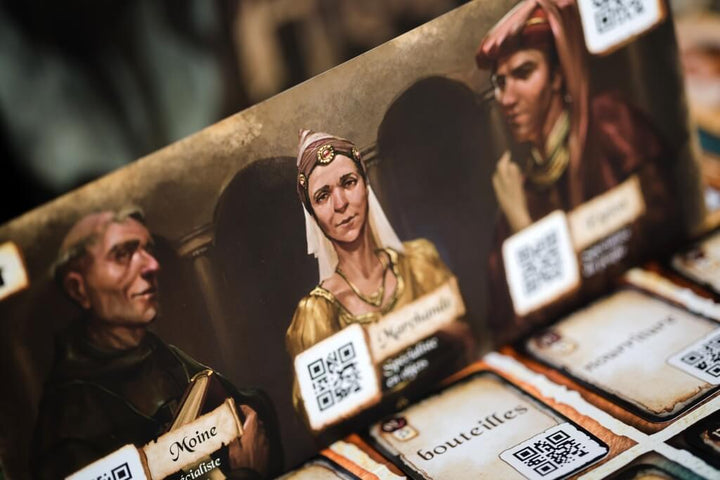 Chronicles of Crime - 1400, jeu de société coopératif d'enquêtes