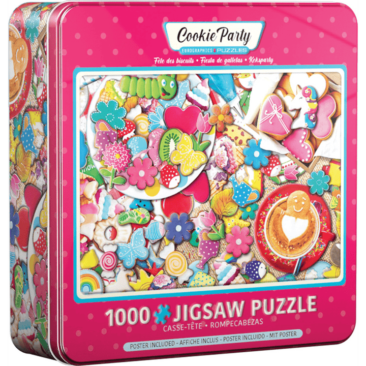 Cookie Party Tin (1000 pcs)
