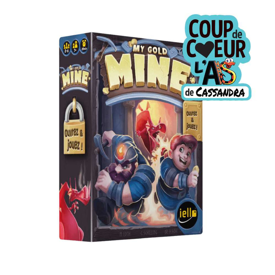My Gold Mine, jeu de société d'ambiance pour 7 ans et plus
