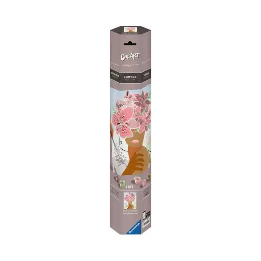 CreArt - Flower on my Mind: ensemble de peinture | Pour adulte