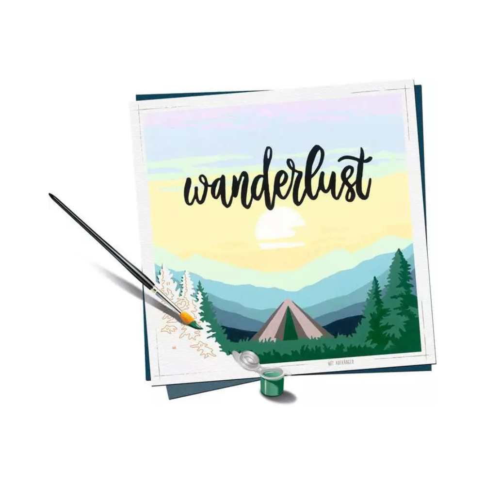 CreArt : Wanderlust (20 x 20cm), peinture à numéro - Achat en ligne