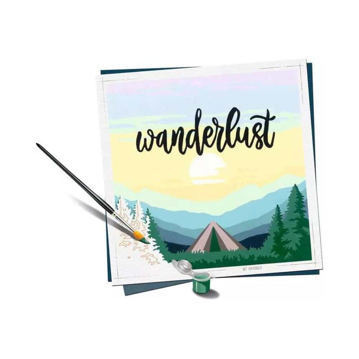 CreArt : Wanderlust (20 x 20cm), peinture à numéro - Achat en ligne