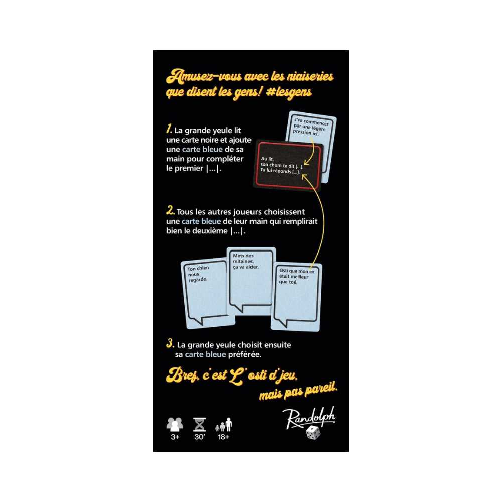 Crissement Sketch, jeu de société de party - Achat en ligne