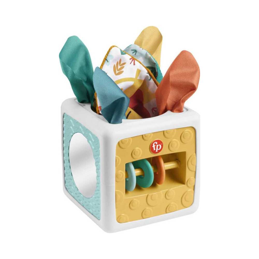 Cube d'activités mouchoirs amusants: jouet bébé|Achat en ligne Canada