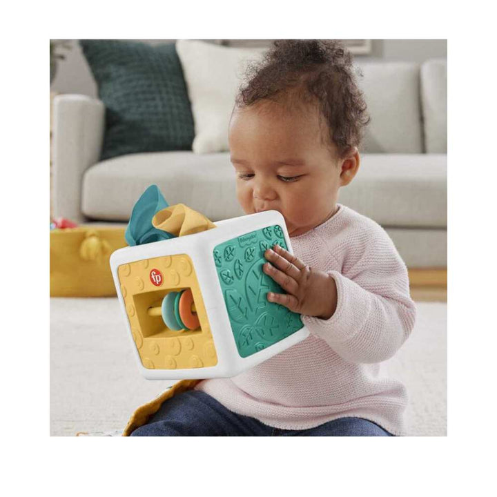 Cube d'activités mouchoirs amusants: jouet bébé|Achat en ligne Canada