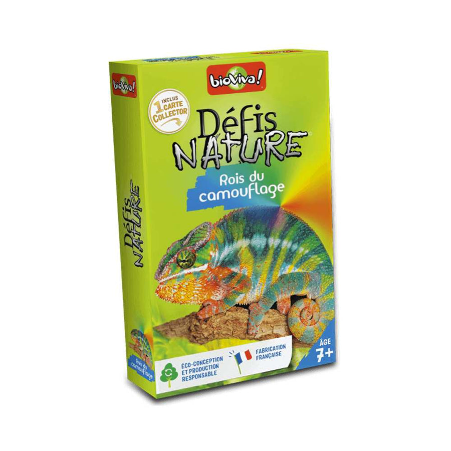 Défis Nature/Rois du camouflage, jeu de cartes éducatif-Achat en ligne