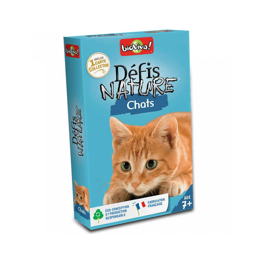 Défis Nature / Chats jeu de cartes éducatif enfants 7 ans