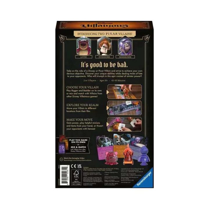 Disney Villainous: Bigger and Badder, jeu de société famille
