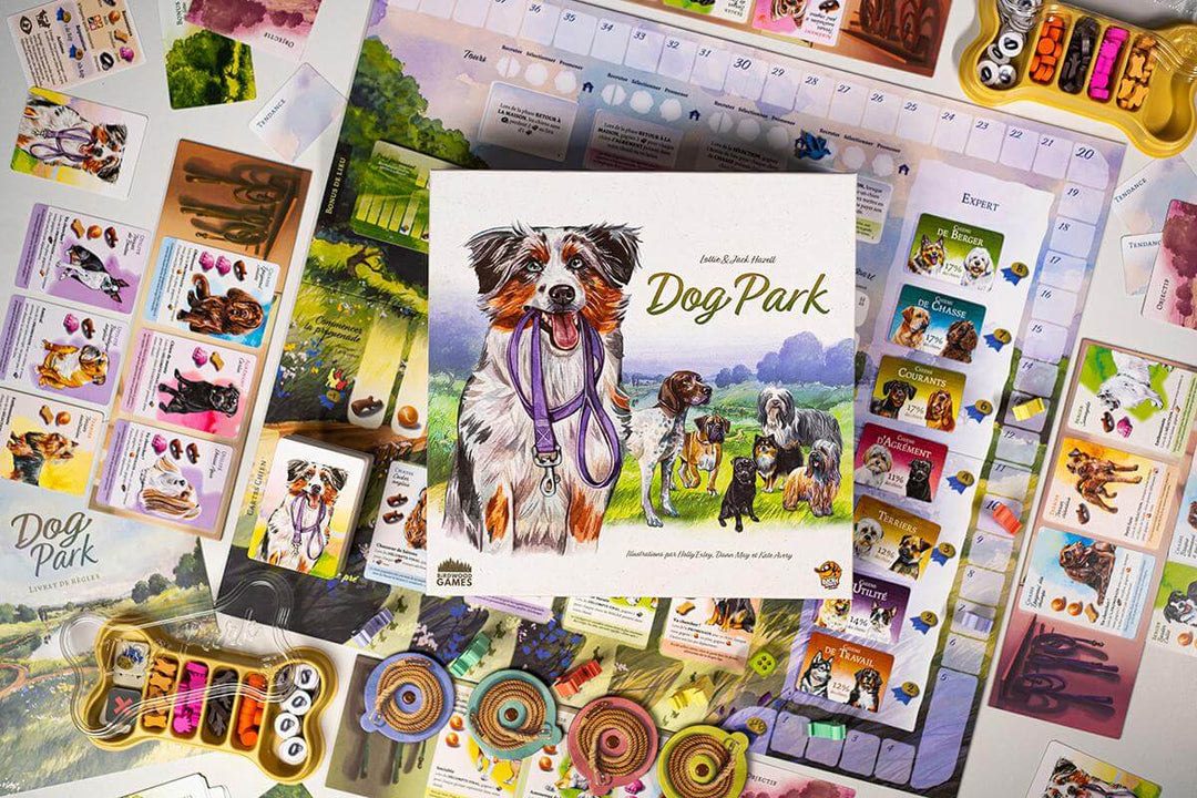 Dog Park, jeu de société stratégie - Achat en ligne à L'As des jeux