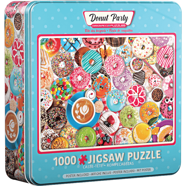 Donut Party Tin (1000 pcs)