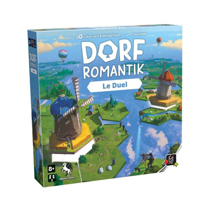 Dorfromantik-Le Duel: jeu de société coop pour 2 joueurs (ou équipes)