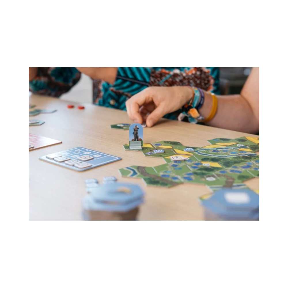 Dorfromantik-Le Duel: jeu de société coop pour 2 joueurs (ou équipes)