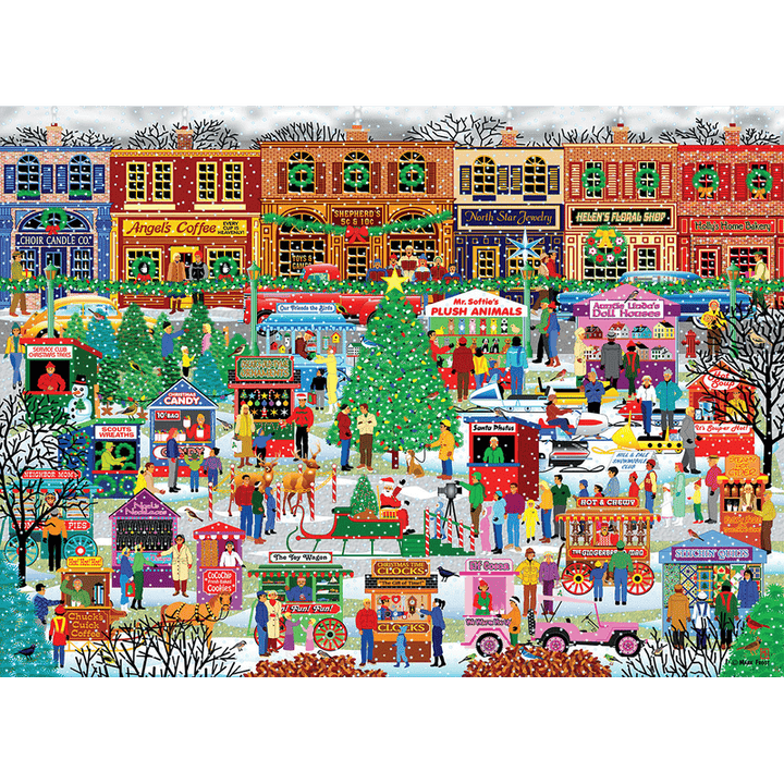 Downtown Holiday Festival (500 pcs) CASSE-TÊTE - 400 - 550 morceaux