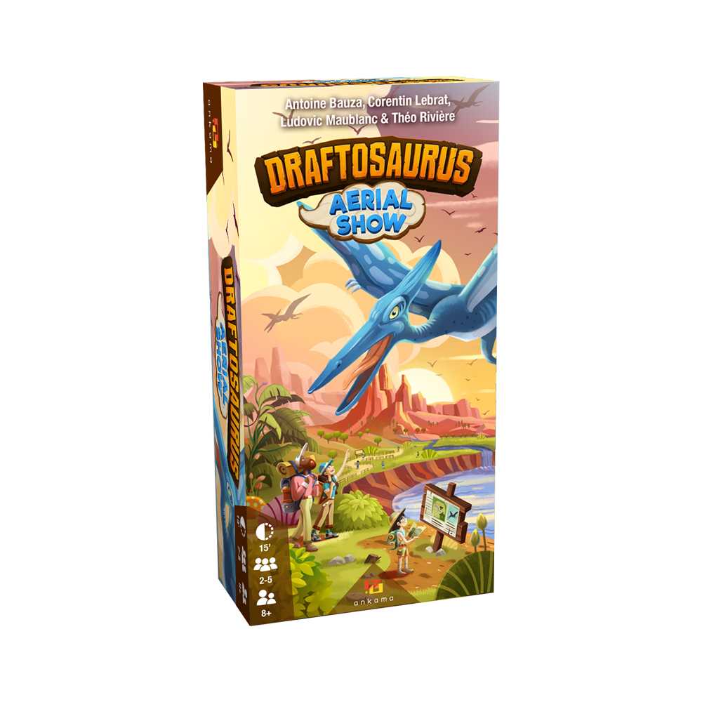 Draftosaurus: Extension Aerial Show jeu de société familial