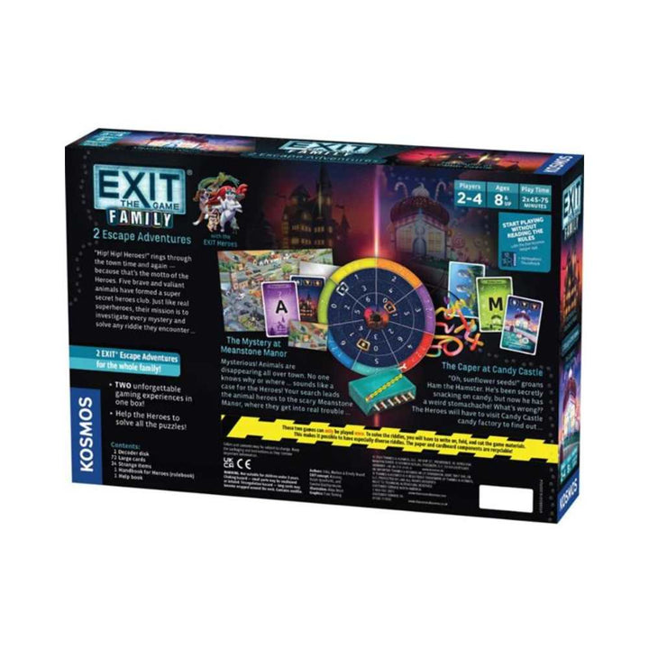 EXIT: The Game – Family:2 Escape Adventures, jeu de société coopératif