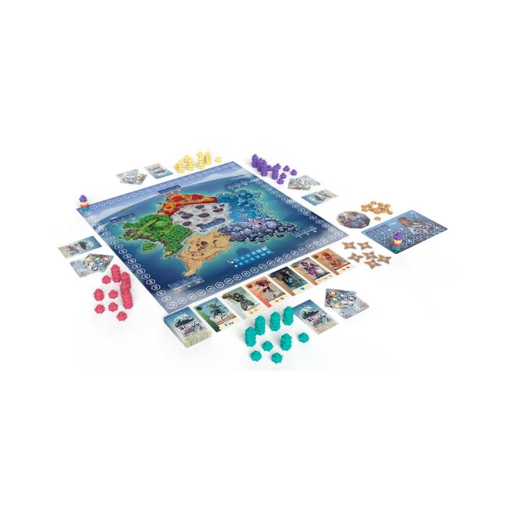 Ethnos - Second Edition, jeu de société stratégie - version anglaise