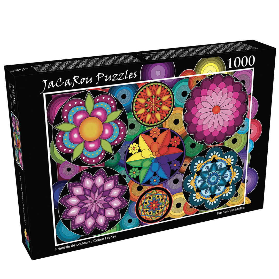 Frénésie de couleurs | Colour Frenzy (Puzzle 1000 pcs)