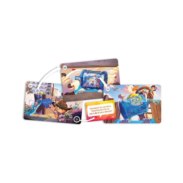 Flashback Zombie kidz, jeu de société enquête - Achat en ligne
