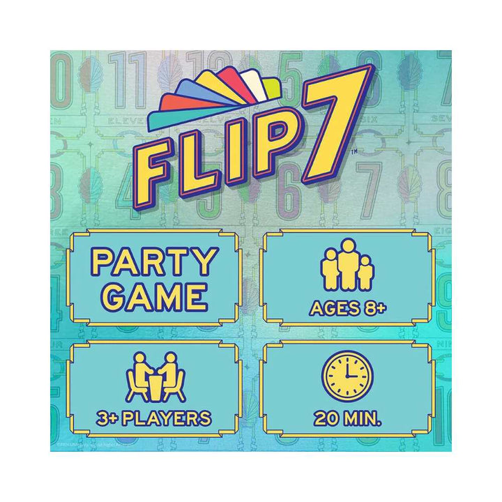 Flip 7: jeu de cartes pour toute la famille
