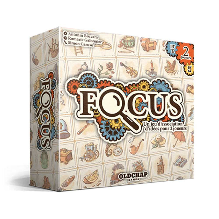 Focus jeu de société deux joueurs - Achat en ligne à L'As des jeux