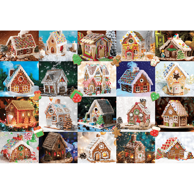 EuroGraphics Gingerbread House 550-Piece Puzzle
