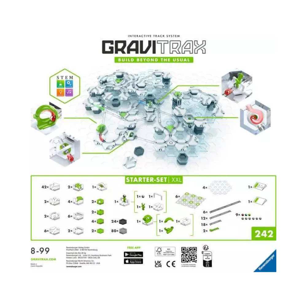 Gravitrax : Kit de démarrage XXL Starter Set, jouet de construction