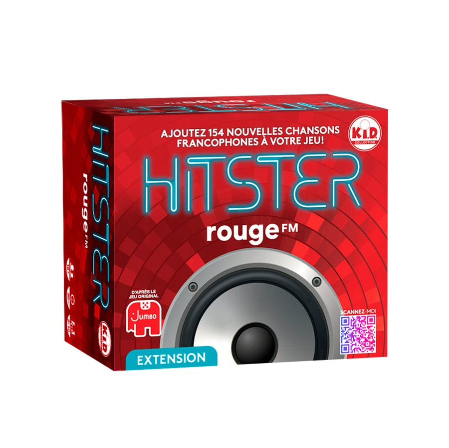 Hitster extension 100% Franco - Rouge FM (FR) JEUX - Ambiance-Party
