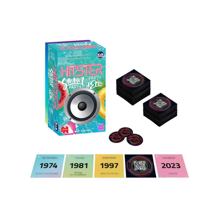 Hitster - Party d'été/Summerparty, jeu de société de party - Achat en ligne 