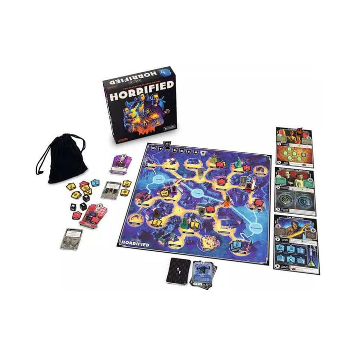 Horrified: Universal Monsters jeu de société coopératif - version anglaise