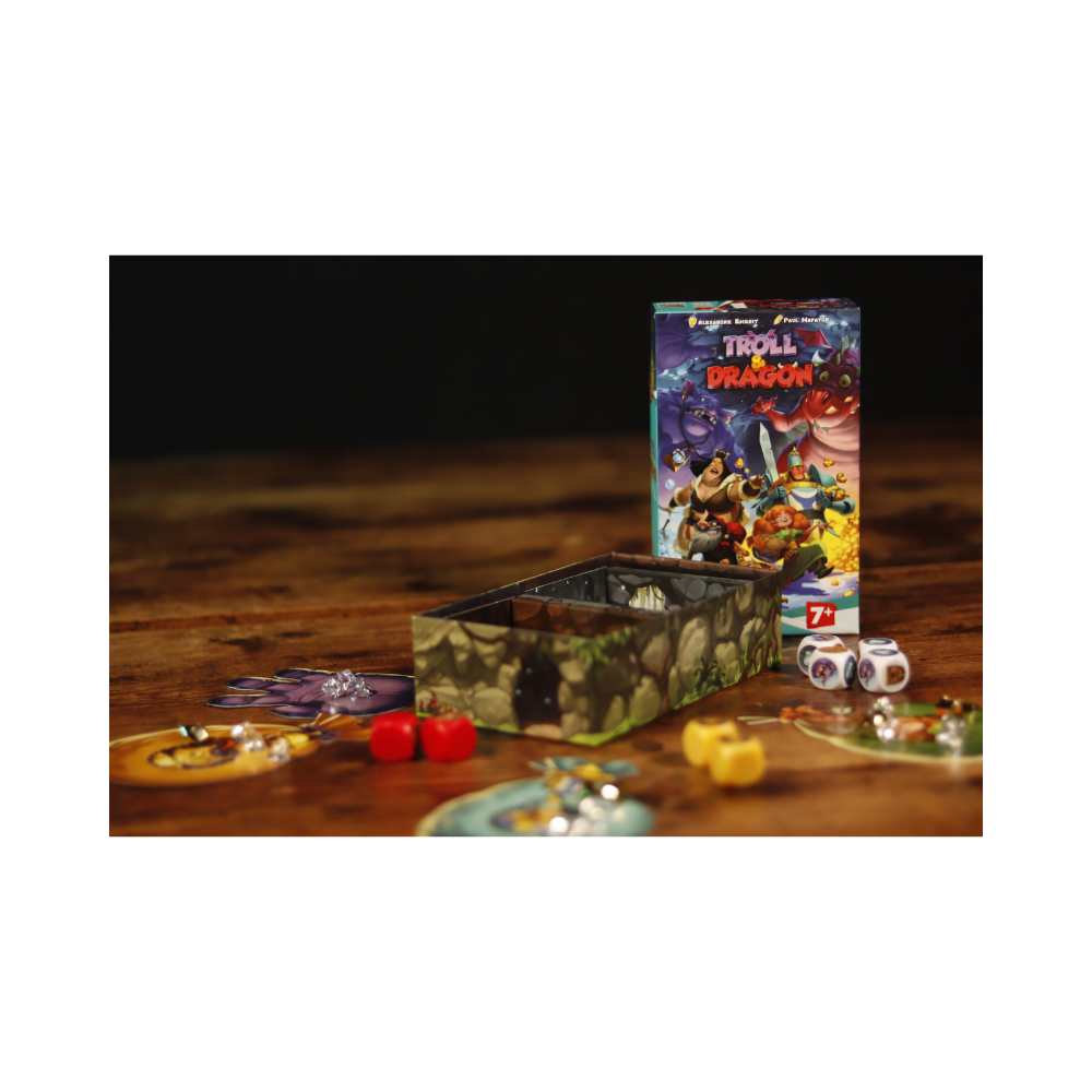Jeu de société pour la famille: Troll & Dragon - Achat en ligne