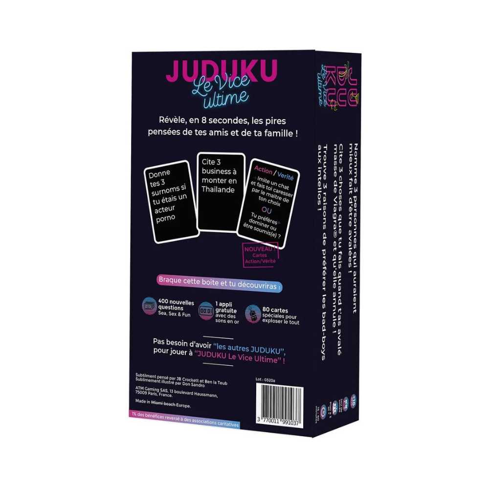 Juduku: Le Vice ultime - Édition Québecoise: jeu de société