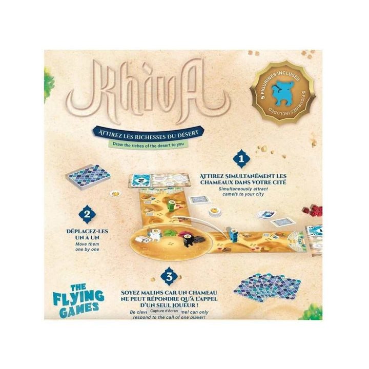 Khiva jeu de société familial - Achat en ligne à L'As des jeux