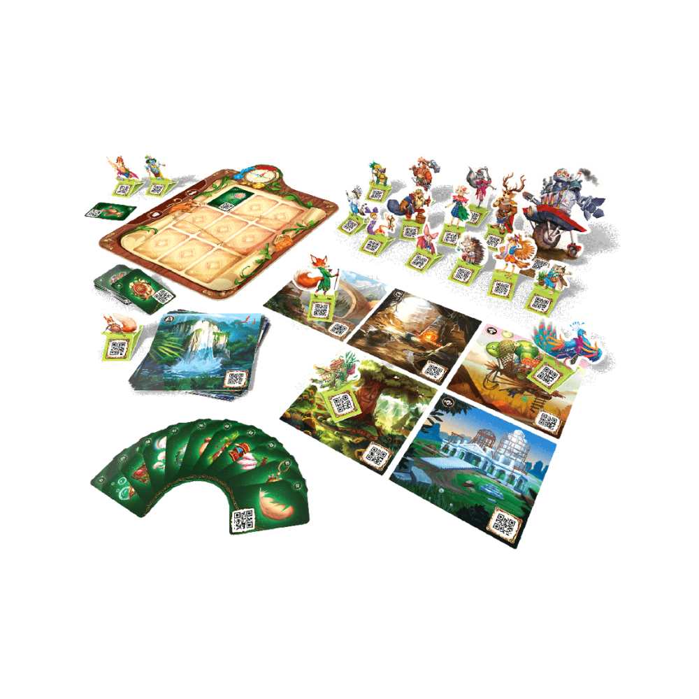 Kids Chronicles : La Prophécie du vieux chêne: jeu de société coop