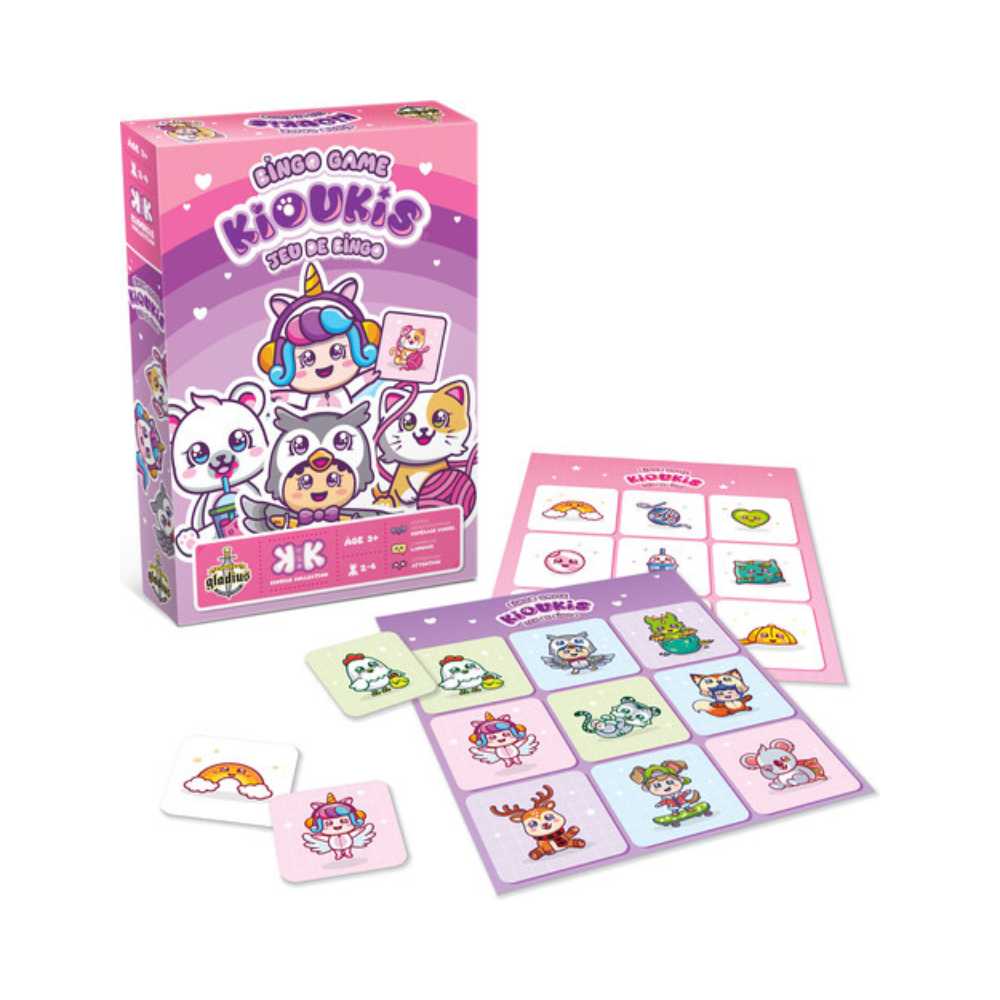 Kioukis - Bingo, jeu de société pour enfants 3ans - Achat en ligne