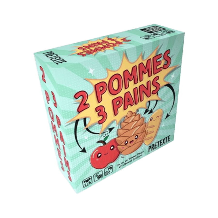 2 Pommes 3 Pains, jeu de société familial - Achat en ligne