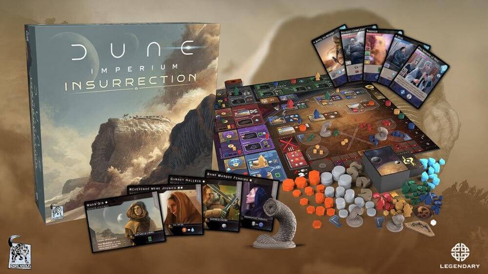 Dune Imperium - Insurrection jeu de société stratégie | Achat en ligne